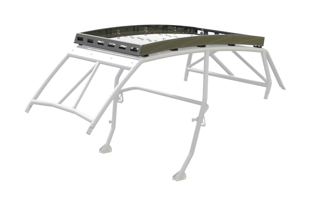 CageWRX '14-'23 Polaris RZR XP 1000/XP Turbo/XP Turbo S 4 Seat Super Shorty Roof Rack Kit