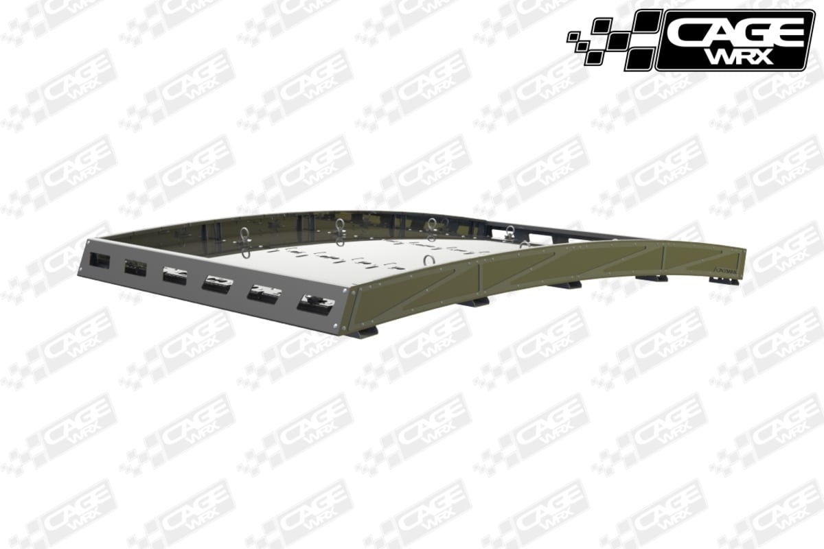 CageWRX '14-'23 Polaris RZR XP 1000/XP Turbo/XP Turbo S 4 Seat Super Shorty Roof Rack Kit