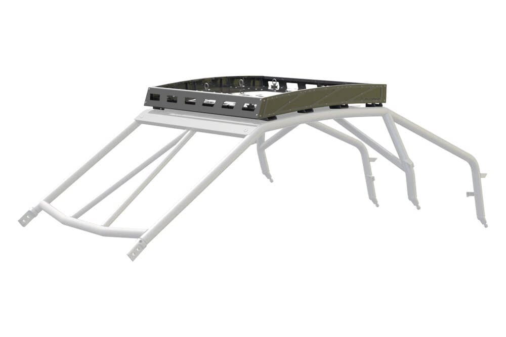 CageWRX '14-'23 Polaris RZR XP Turbo Baja Spec Roof Rack - Assembled