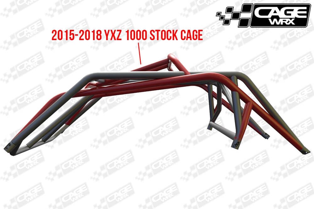 CageWRX '15+ Yamaha YXZ 1000R Baja Spec Roll Cage - Assembled