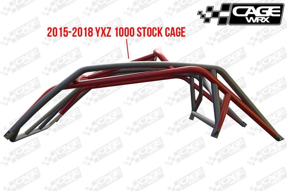 CageWRX '15+ Yamaha YXZ 1000R Super Shorty Roll Cage - Assembled