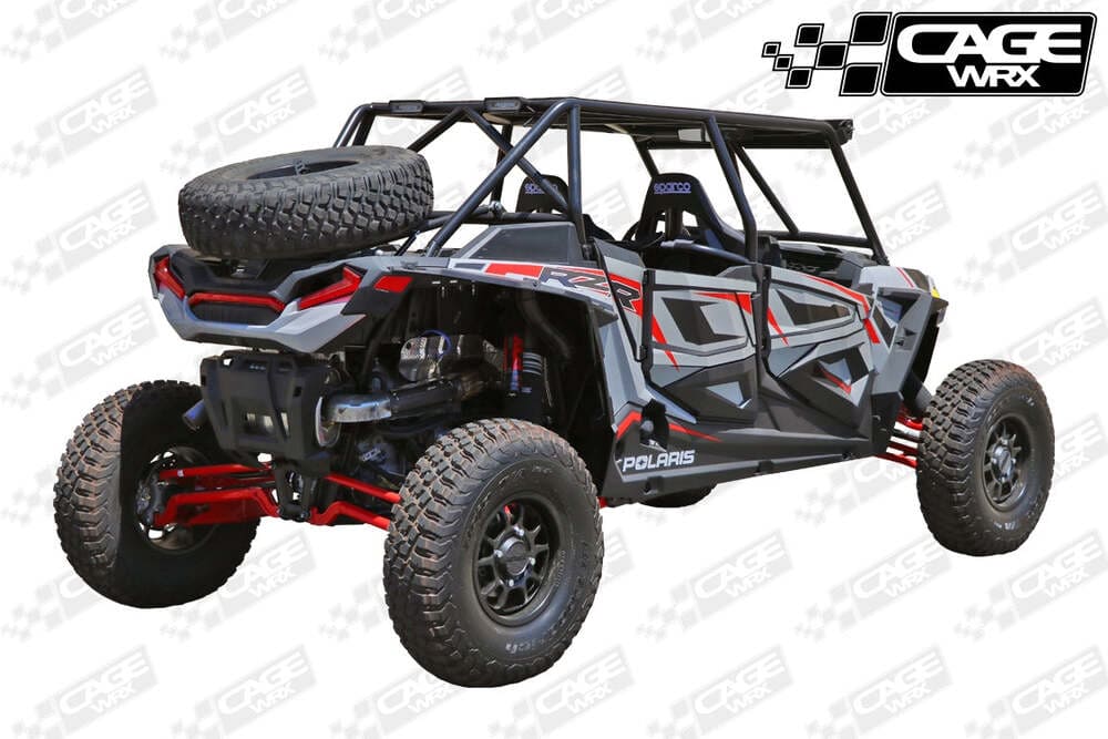 CageWRX '19-'23 Polaris RZR XP4 1000 Baja Spec Roll Cage - Assembled
