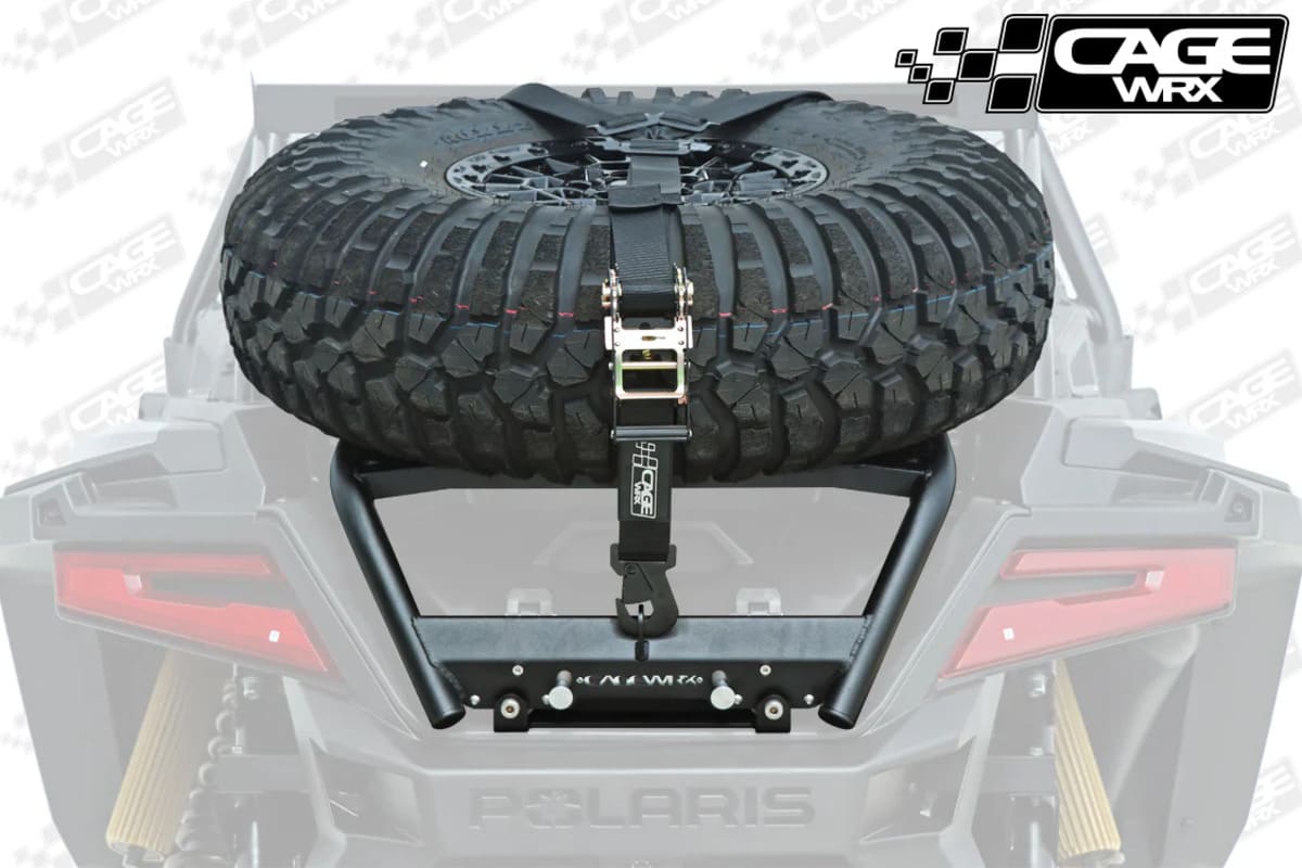 CageWRX '20-'25 Polaris RZR Pro R/Turbo R/Pro S/Pro XP Gen 2 Spare Tire Carrier