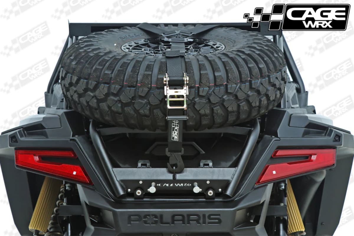CageWRX '20-'25 Polaris RZR Pro R/Turbo R/Pro S/Pro XP Gen 2 Spare Tire Carrier