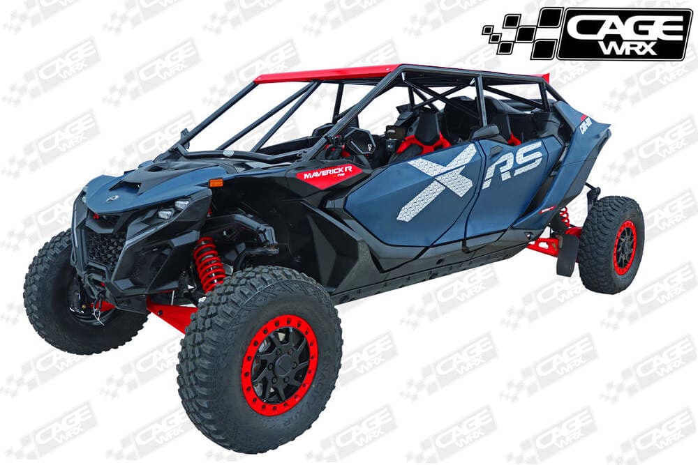CageWRX Can-Am Maverick R Max Baja Spec Roll Cage - Asssembled