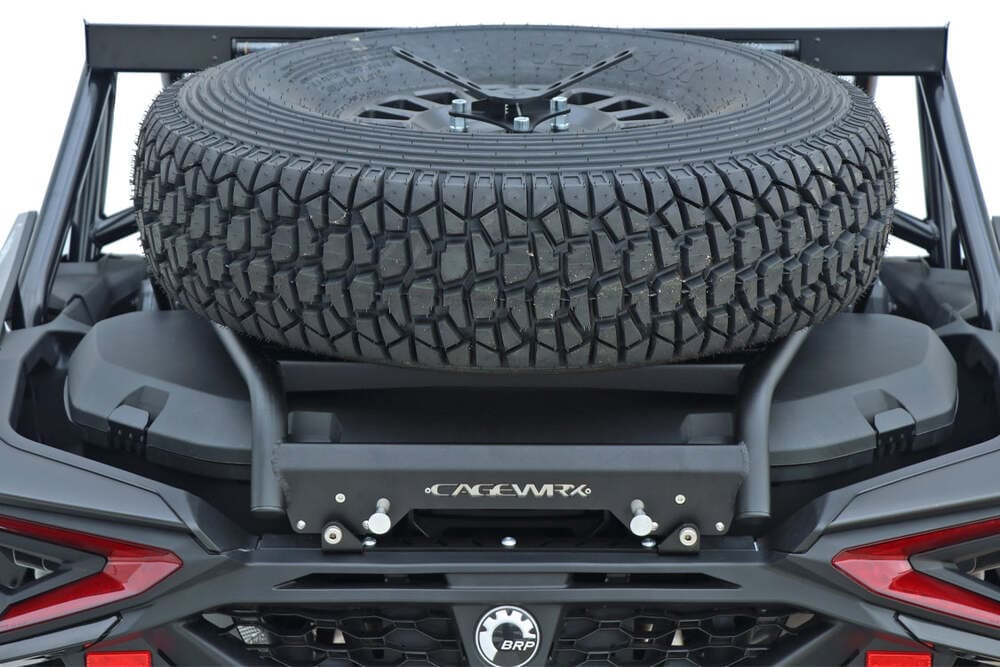 CageWRX Can-Am Maverick R Spare Tire Carrier
