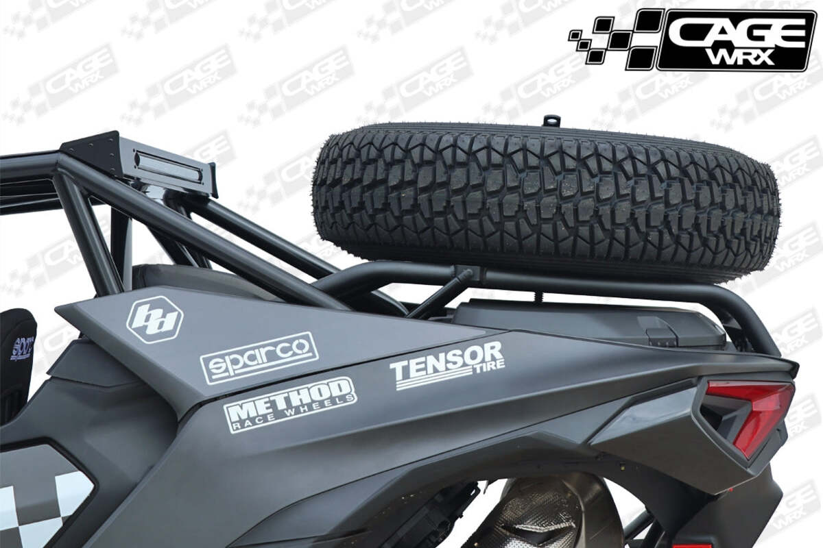 CageWRX Can-Am Maverick R Spare Tire Carrier