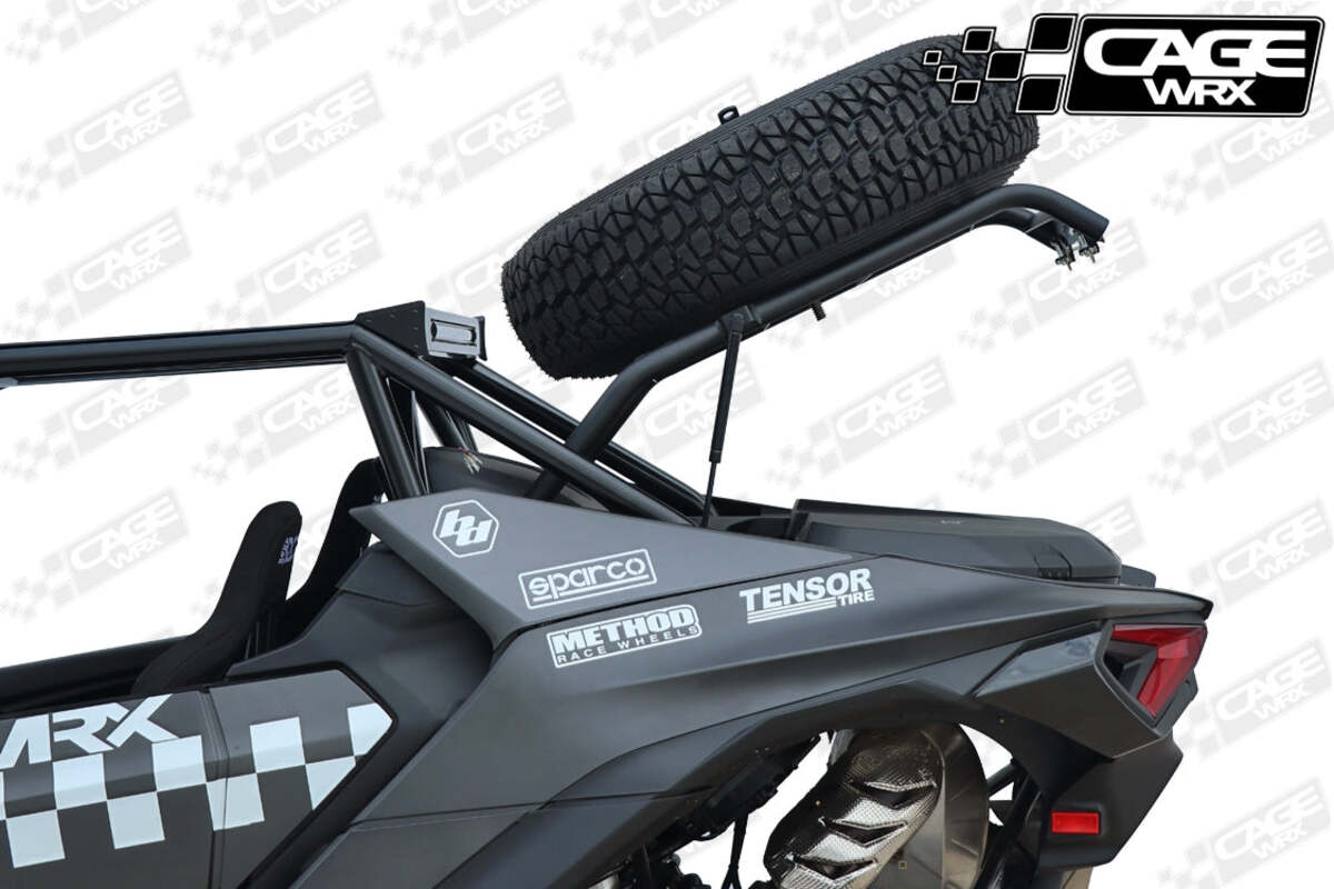 CageWRX Can-Am Maverick R Spare Tire Carrier