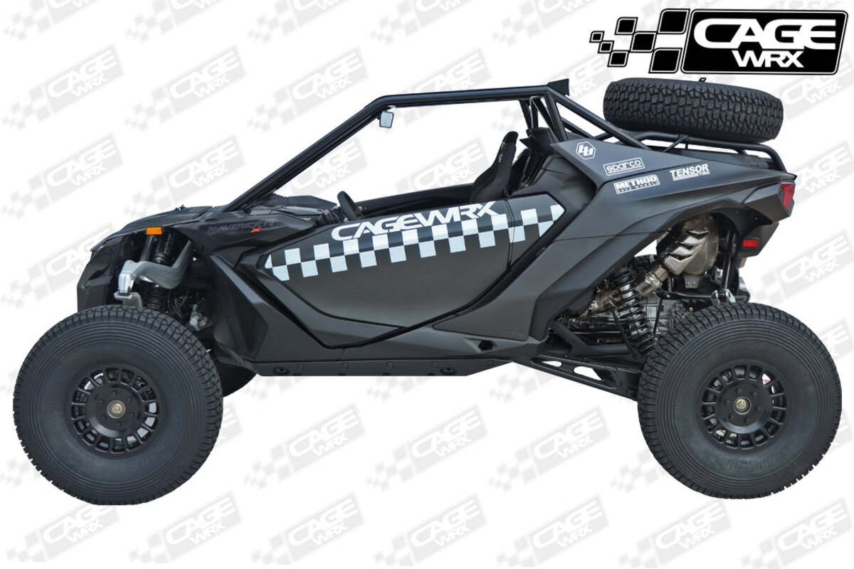CageWRX Can-Am Maverick R Spare Tire Carrier