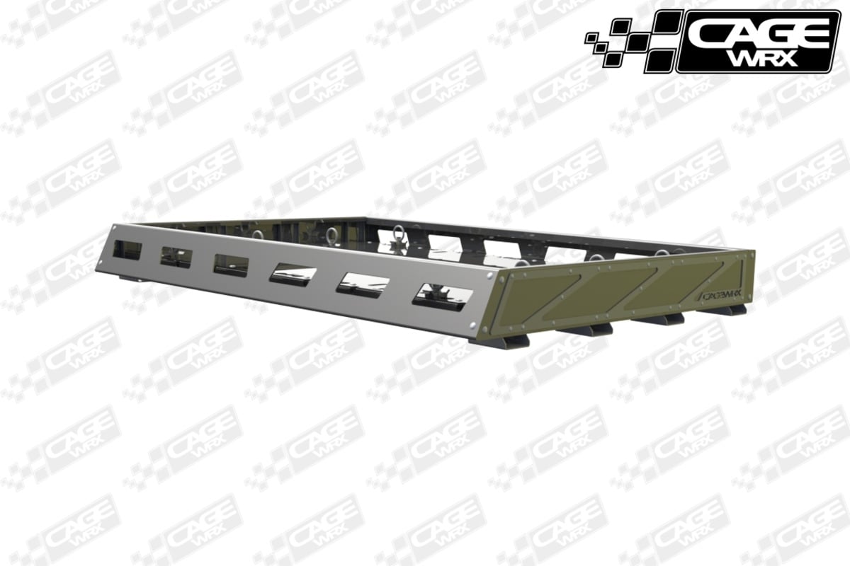 CageWRX Polaris RZR Pro R/Turbo R/Pro XP 2 Seat Baja Spec Roof Rack - Assembled