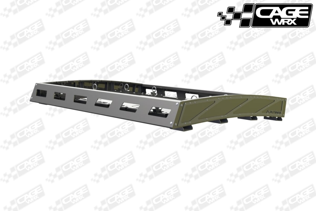 CageWRX Polaris RZR Pro R/Turbo R/Pro XP 2 Seat Super Shorty Roof Rack - Assembled