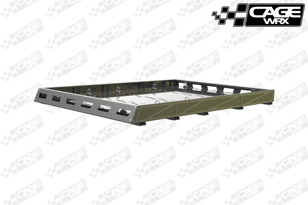CageWRX Polaris RZR Pro R/Turbo R/Pro XP 4 Seat Baja Spec Roof Rack - Assembled