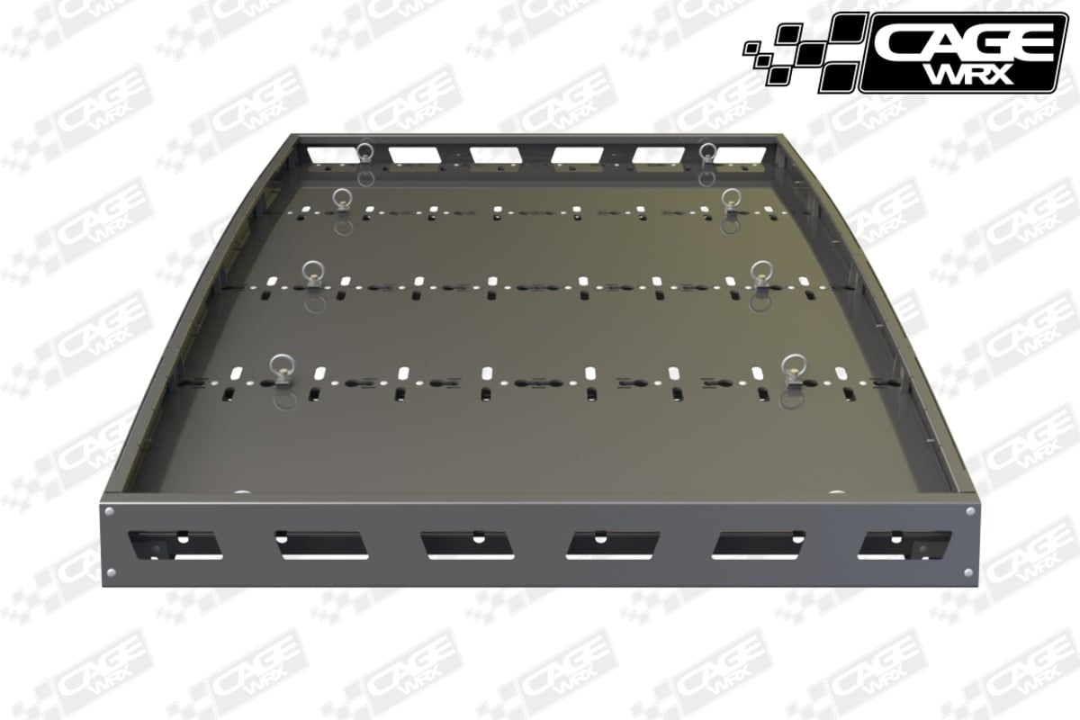 CageWRX Polaris RZR Pro R/Turbo R /Pro XP 4 Seat Super Shorty Roof Rack -Assembled