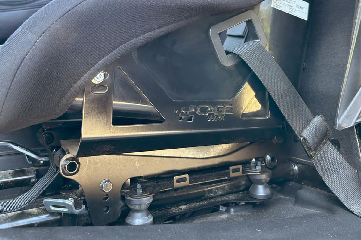 CageWRX Polaris RZR Pro S Front Sparco Seat Mount