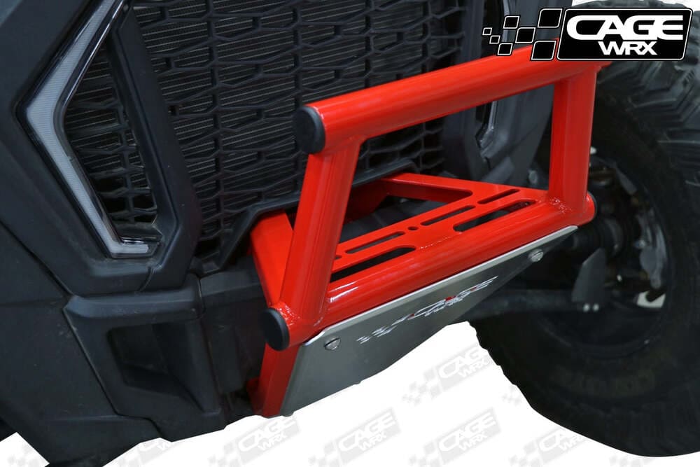 CageWRX Polaris RZR Turbo S Front Bumper - Assembled