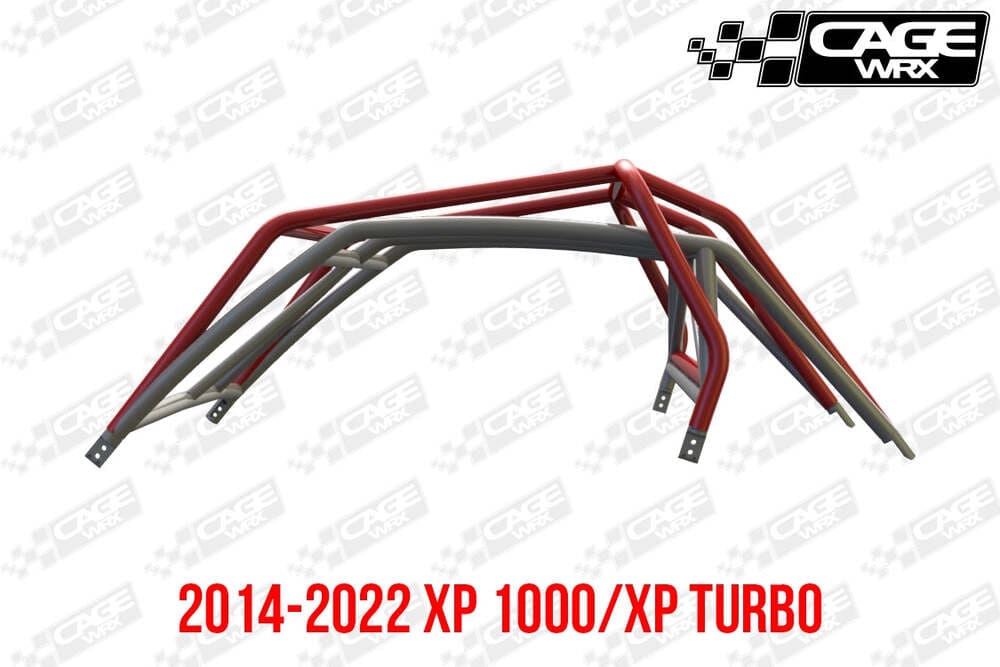 CageWRX Polaris RZR XP 1000 Super Shorty Roll Cage - Assembled