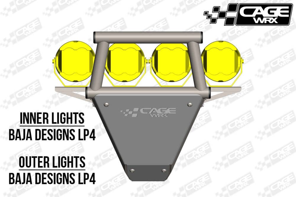 CageWRX '18+ Polaris RZR XP Turbo S Front Bumper Kit