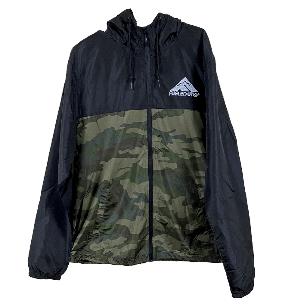 Fueled UTV Lightweight Camo Windbreaker