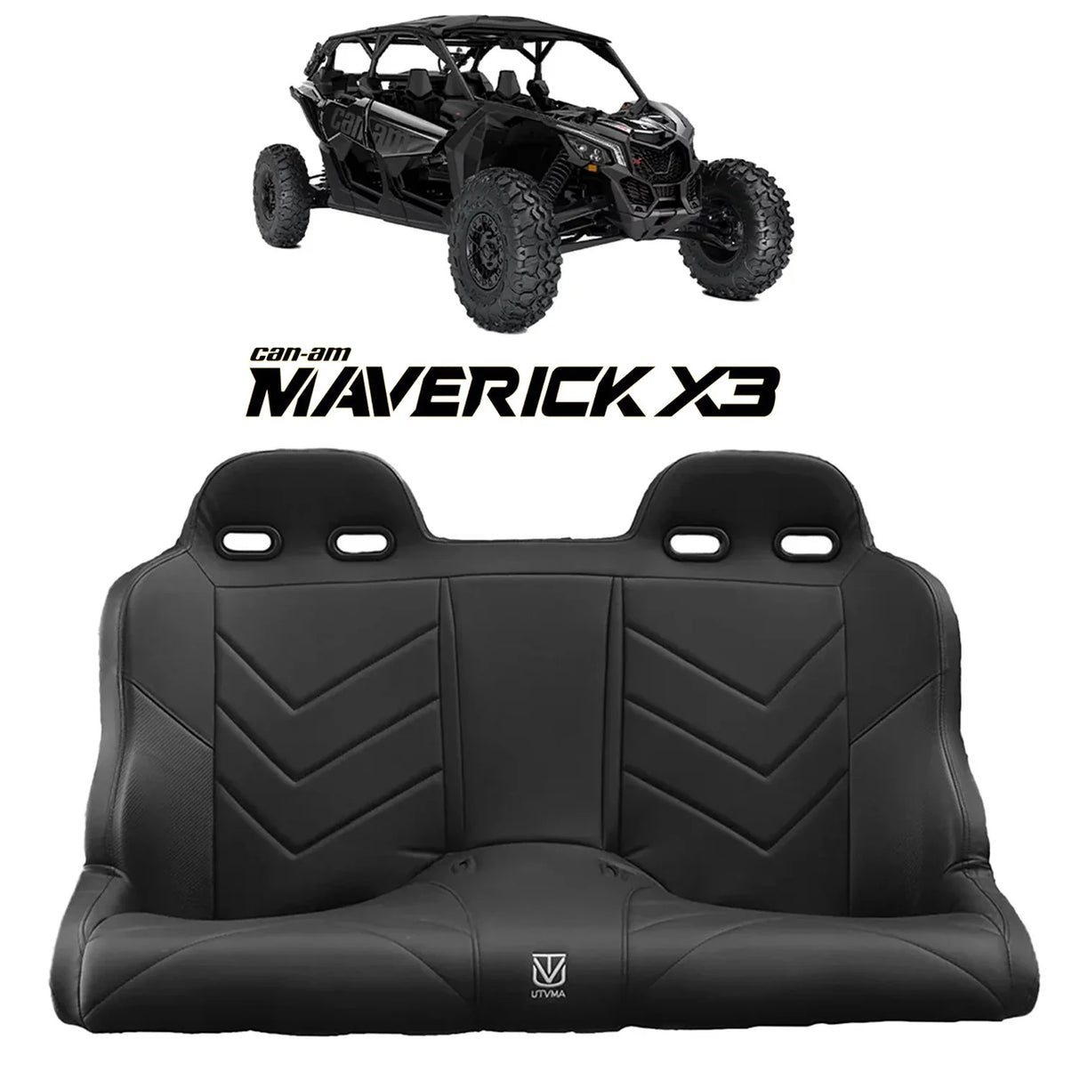 UTVMA Can-Am Maverick X3 Max Bench Seat