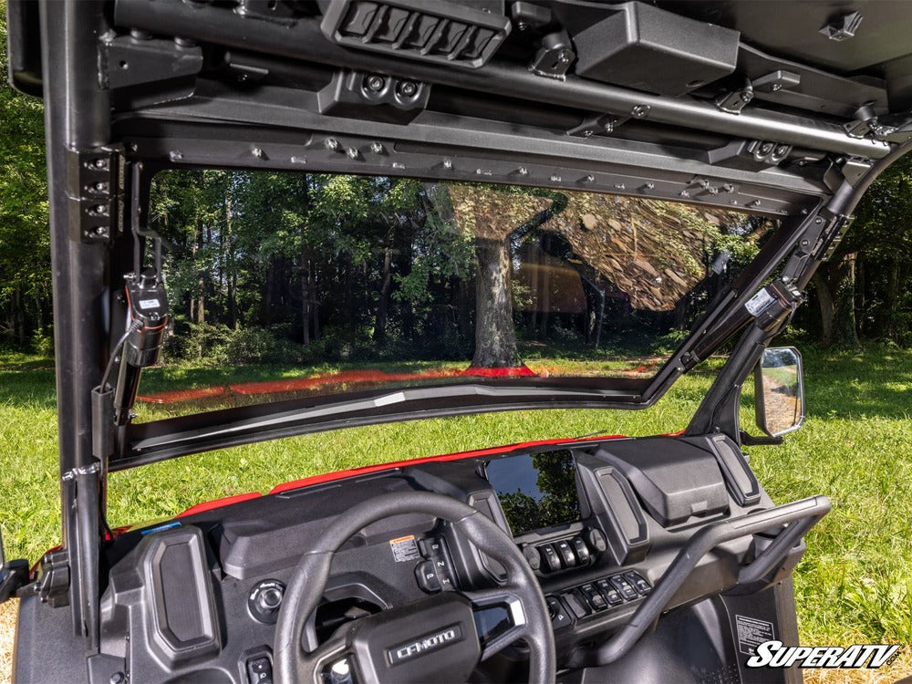 SuperATV CFMOTO '25+ UForce U10 Pro MaxDrive Power Flip Windshield