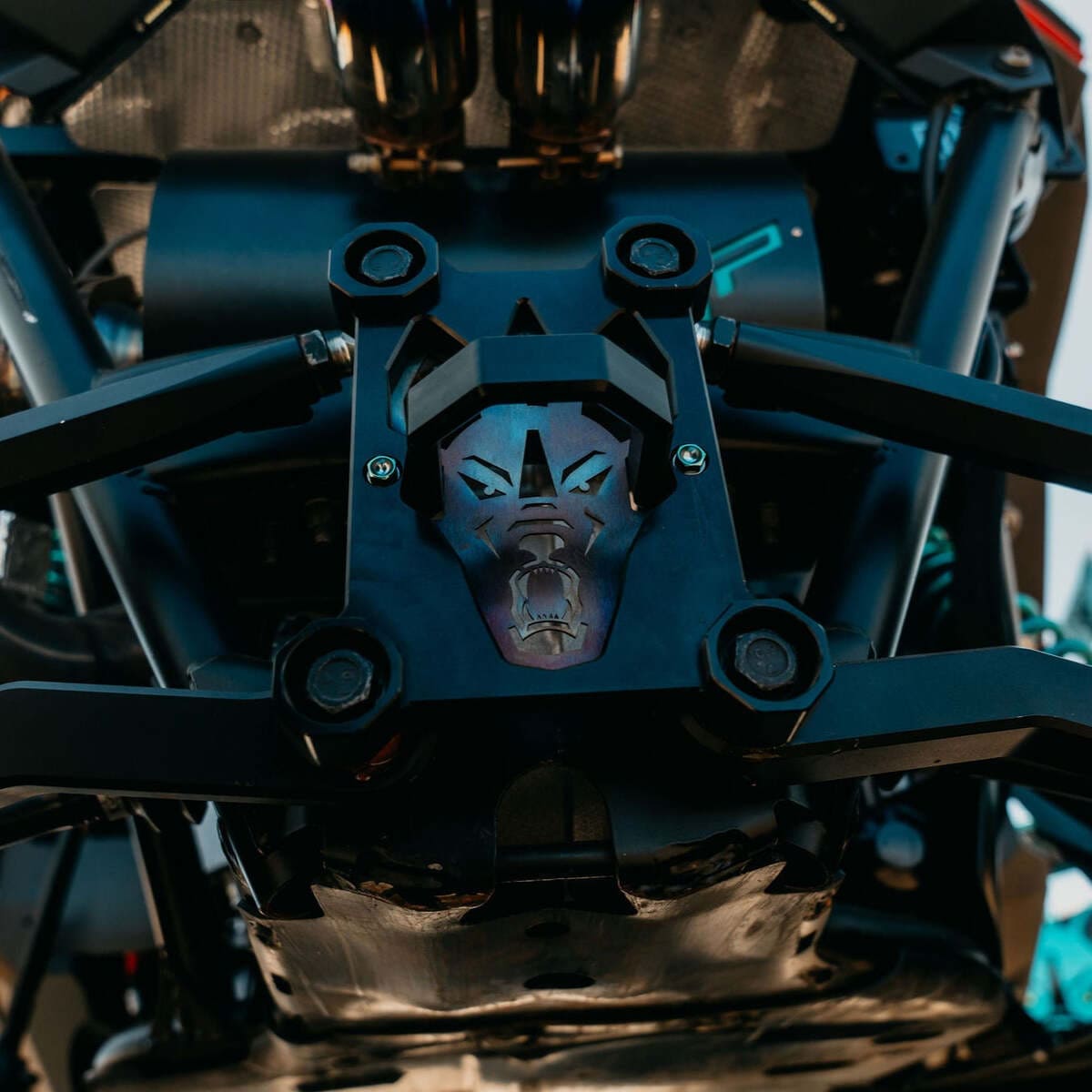 Chupacabra Offroad '22 Polaris RZR Pro R Radius Rod Plate W/ Tow Loop