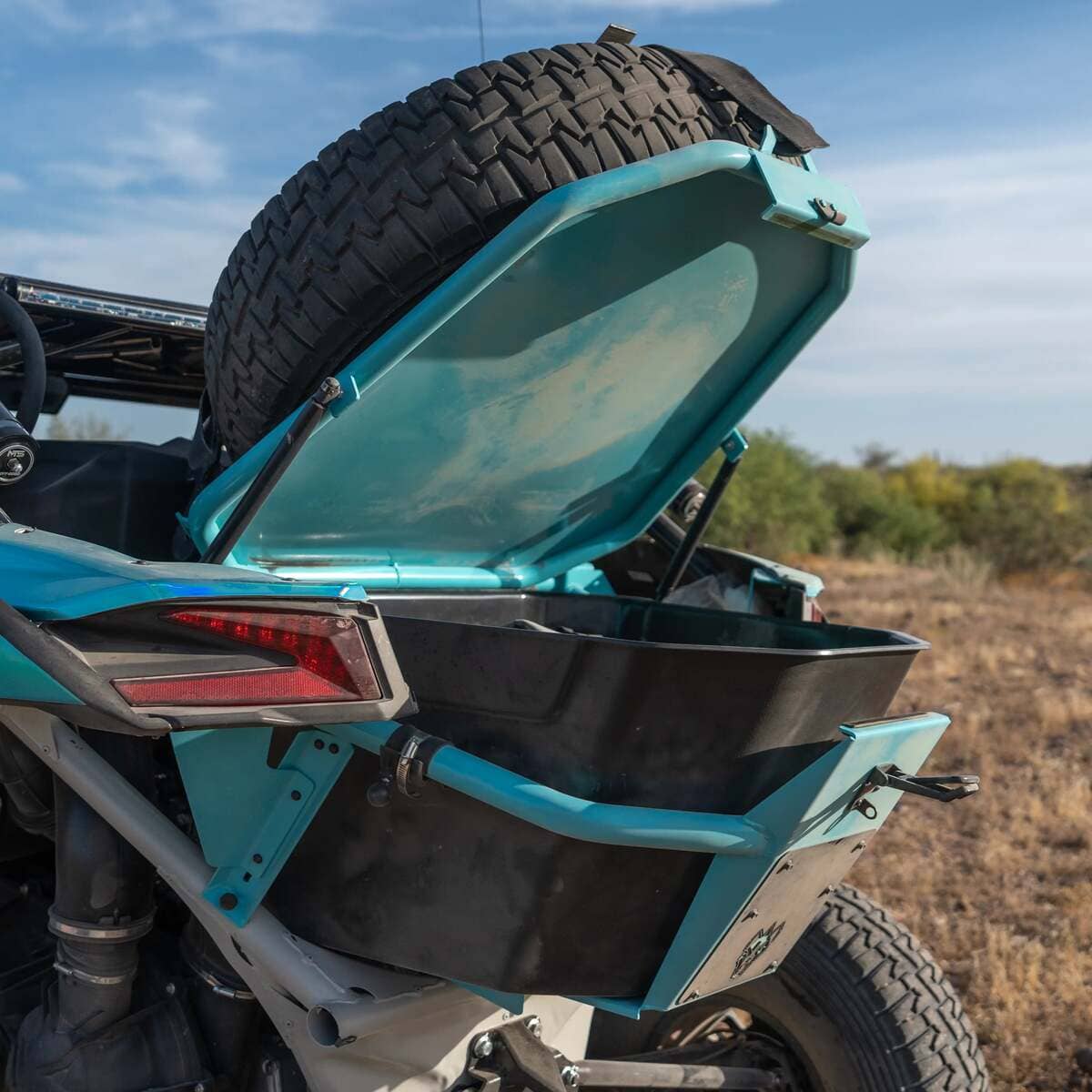Chupacabra Offroad Can-Am Maverick X3 B2G Rear Storage and Tire Rack
