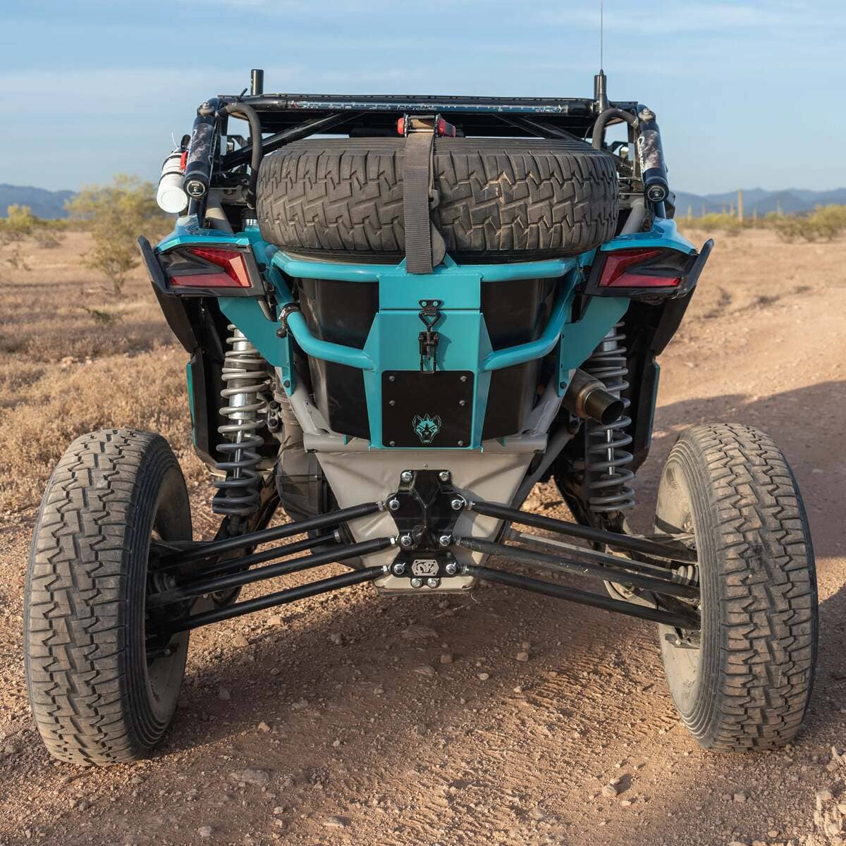 Chupacabra Offroad Can-Am Maverick X3 B2G Rear Storage and Tire Rack