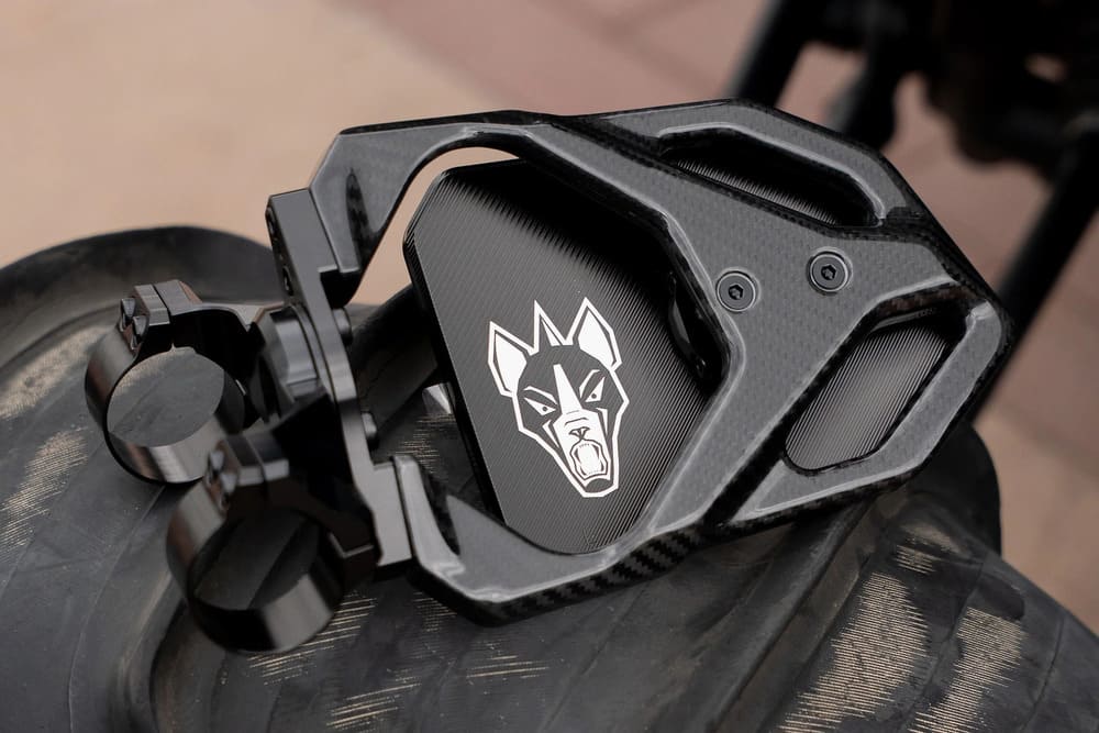 Chupacabra Offroad Cuero Race Carbon Mirrors - Pair