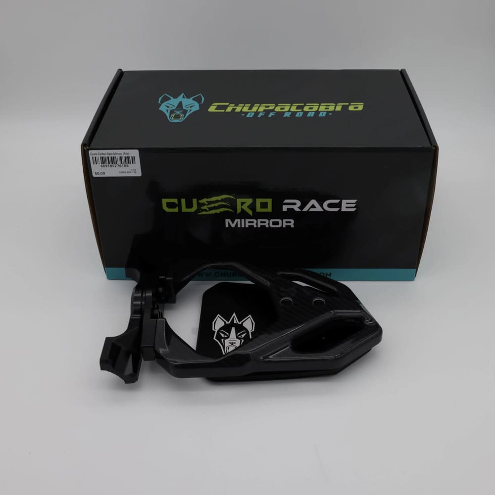 Chupacabra Offroad Cuero Race Carbon Mirrors - Pair