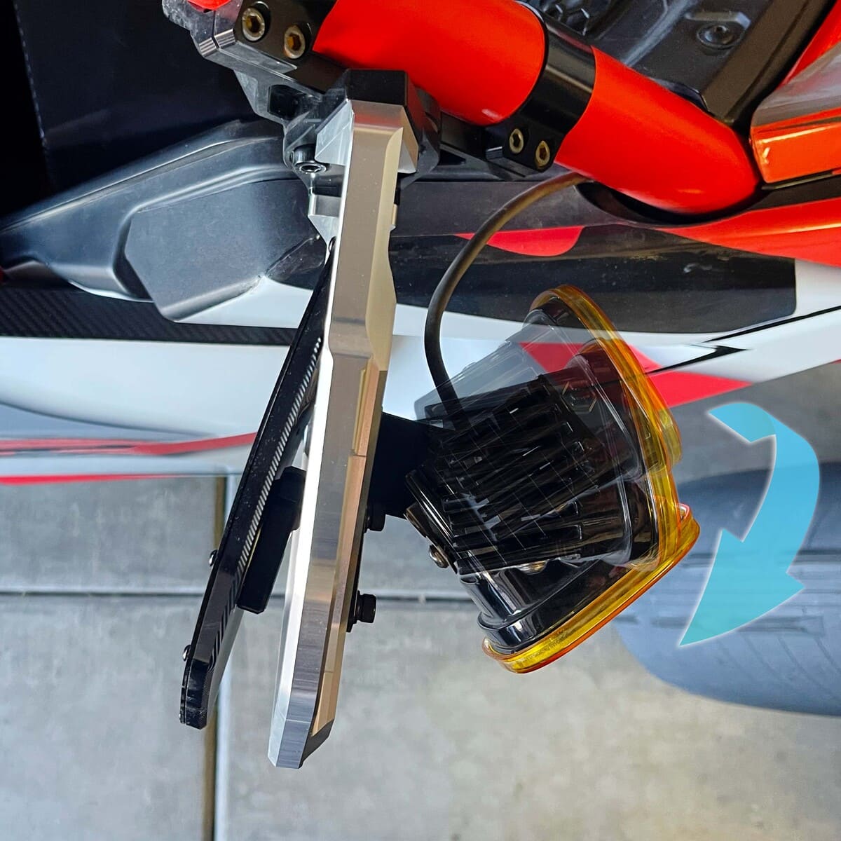 Chupacabra Offroad Cuero Race UTV Side Mirror - Set of Two