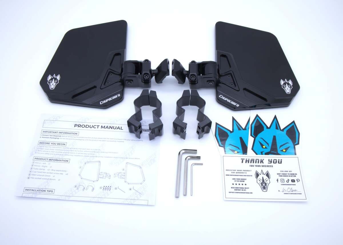 Chupacabra Offroad Cuero UTE Side Mirror - Set of 2