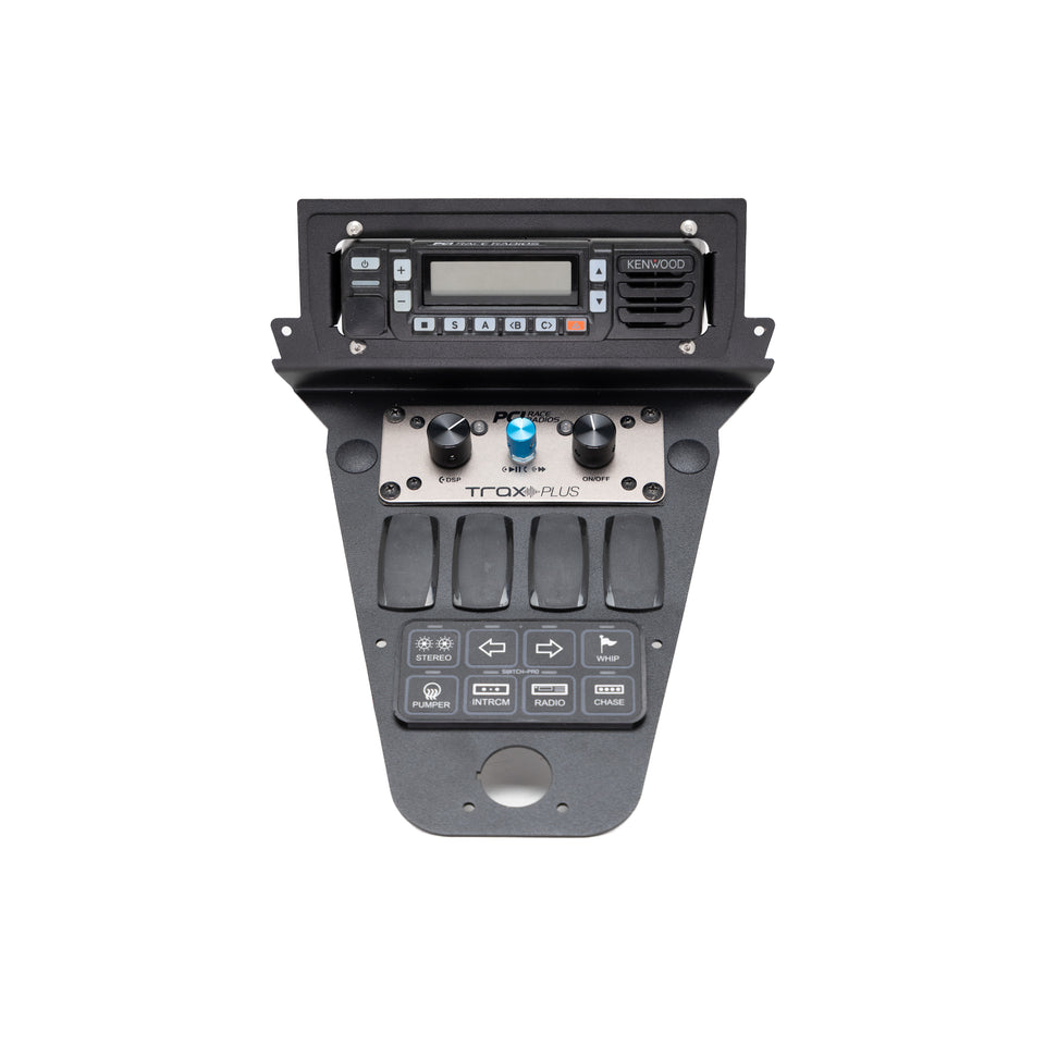 PCI Race Radios '25 Polaris RZR Pro R Kenwood Radio & Intercom w/Switch Pros Bracket