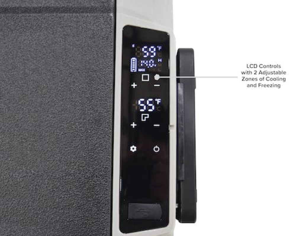 CSI Accessories W53 Black Ice Fridge/Freezer