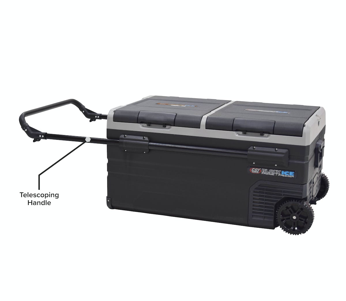 CSI Accessories W60 Black Ice Fridge/Freezer