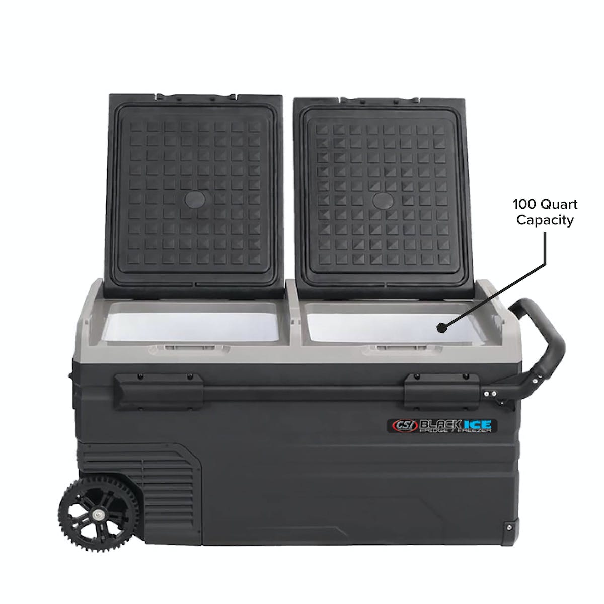 CSI Accessories W60 Black Ice Fridge/Freezer