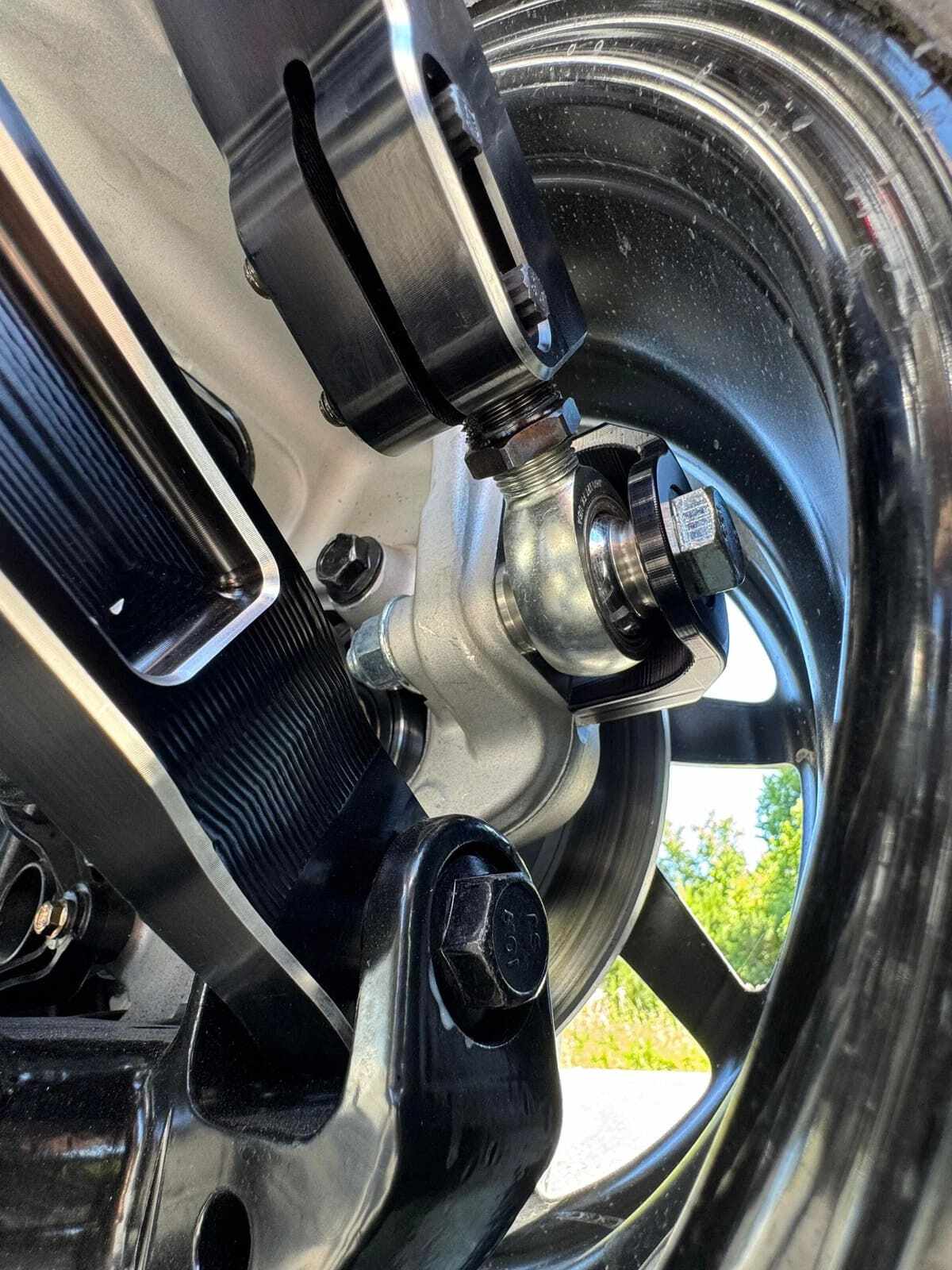 CT Race Worx Can-Am Maverick R Double E Rear Sway Bar Pro Rock High Clearance Billet Radius Rod Kit