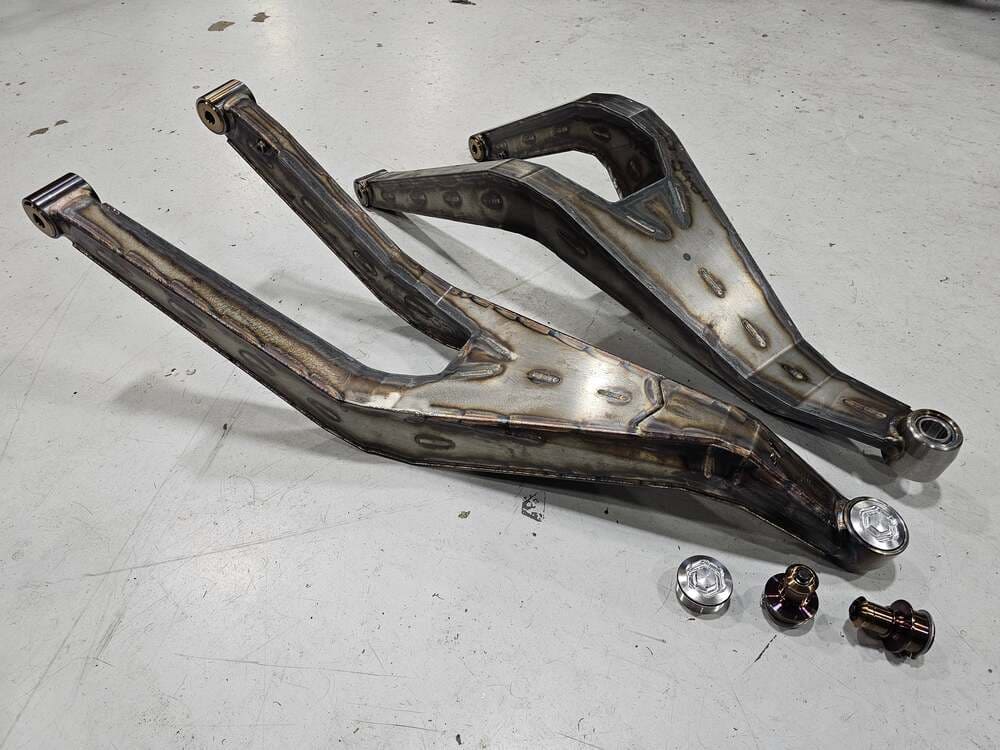 CT Race Worx Can-Am Maverick R Pro Desert Chromoly Upper A-Arms