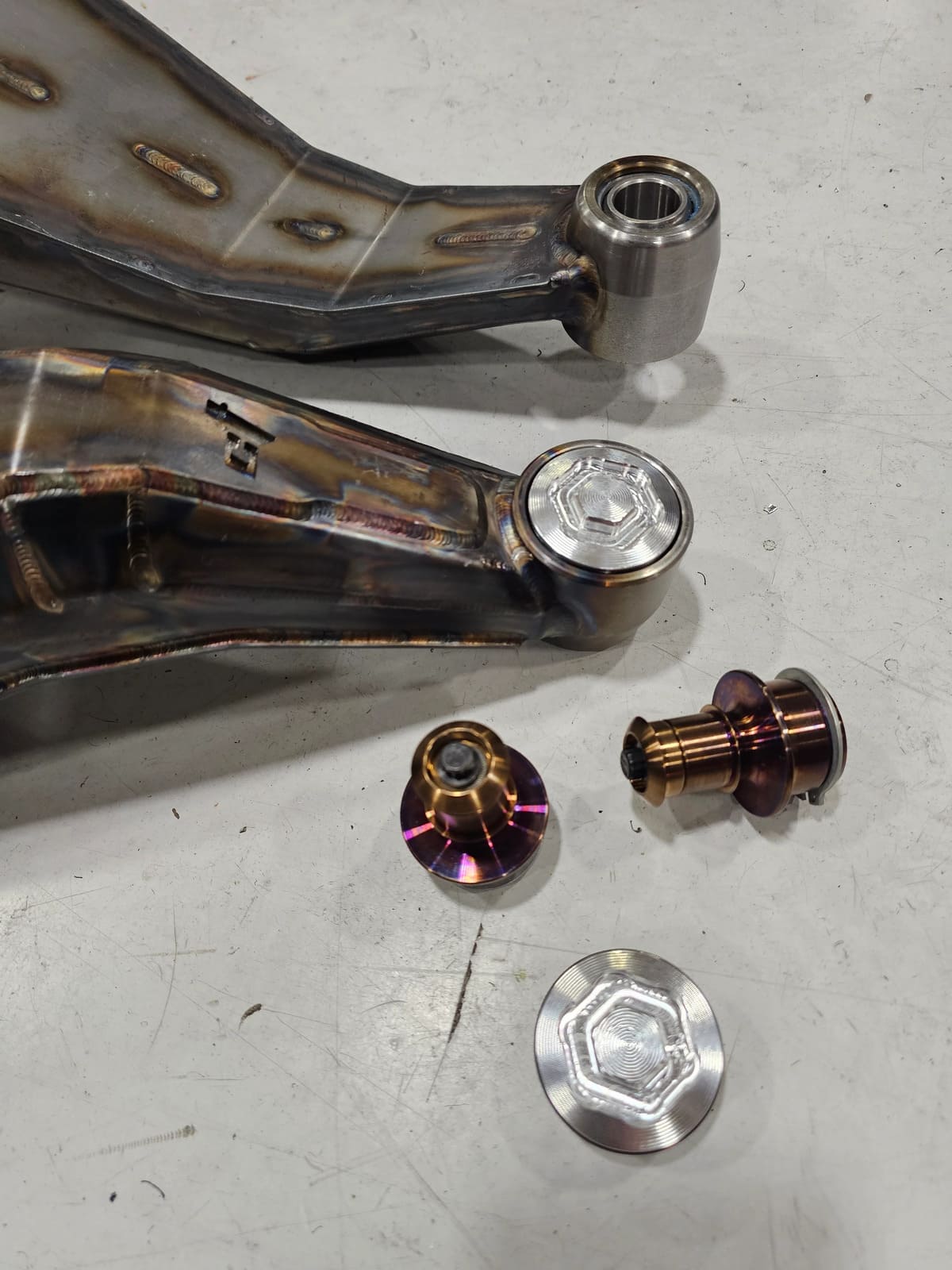 CT Race Worx Can-Am Maverick R Pro Desert Chromoly Upper A-Arms