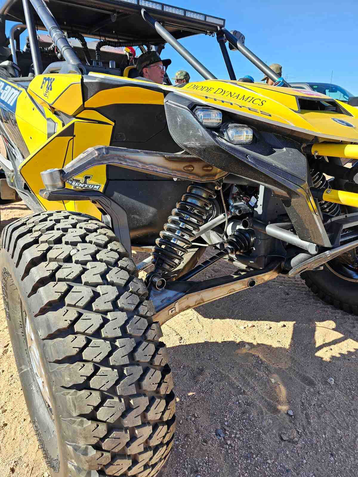 CT Race Worx Can-Am Maverick R Pro Desert Chromoly Upper A-Arms