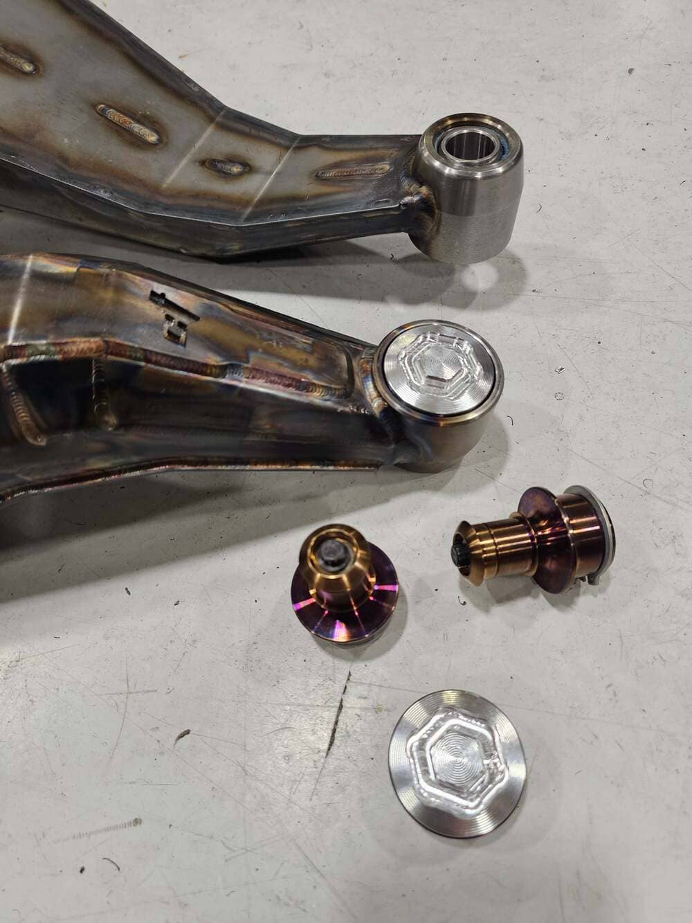 CT Race Worx Can-Am Maverick R Pro Desert Chromoly Upper A-Arms