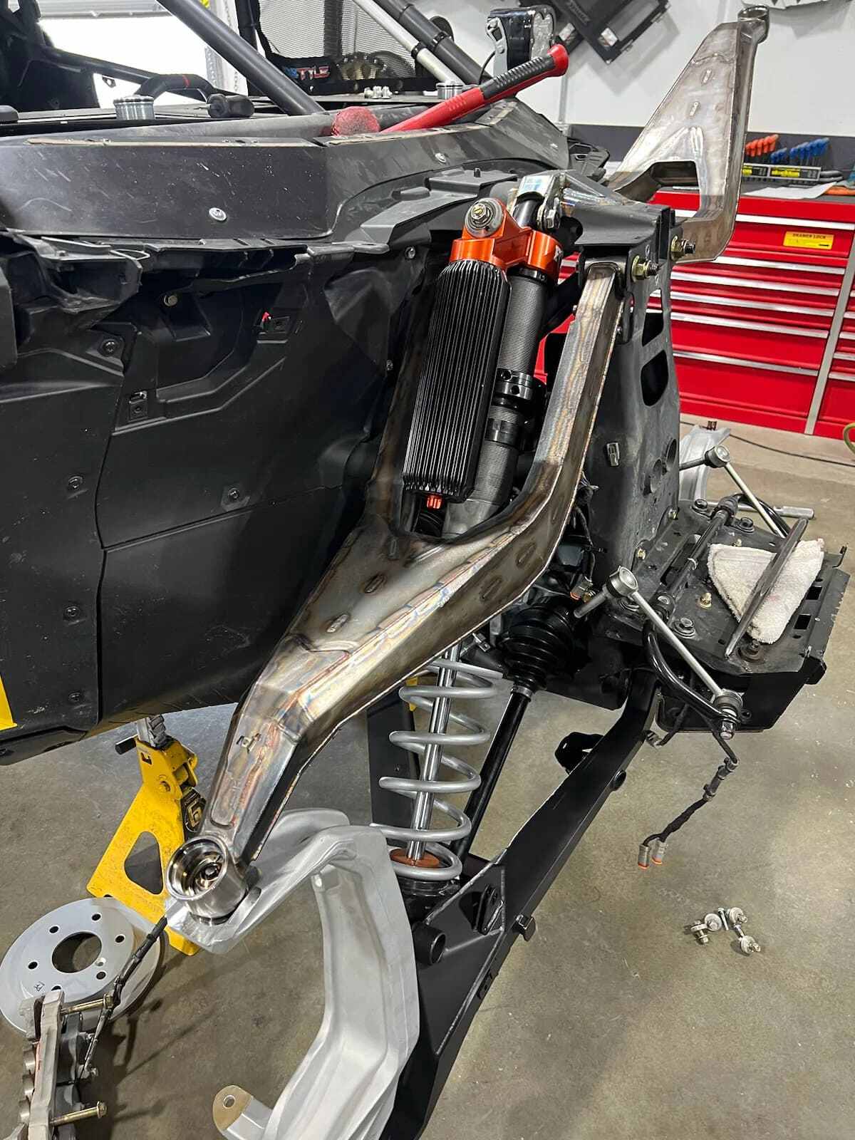 CT Race Worx Can-Am Maverick R Pro Desert Chromoly Upper A-Arms