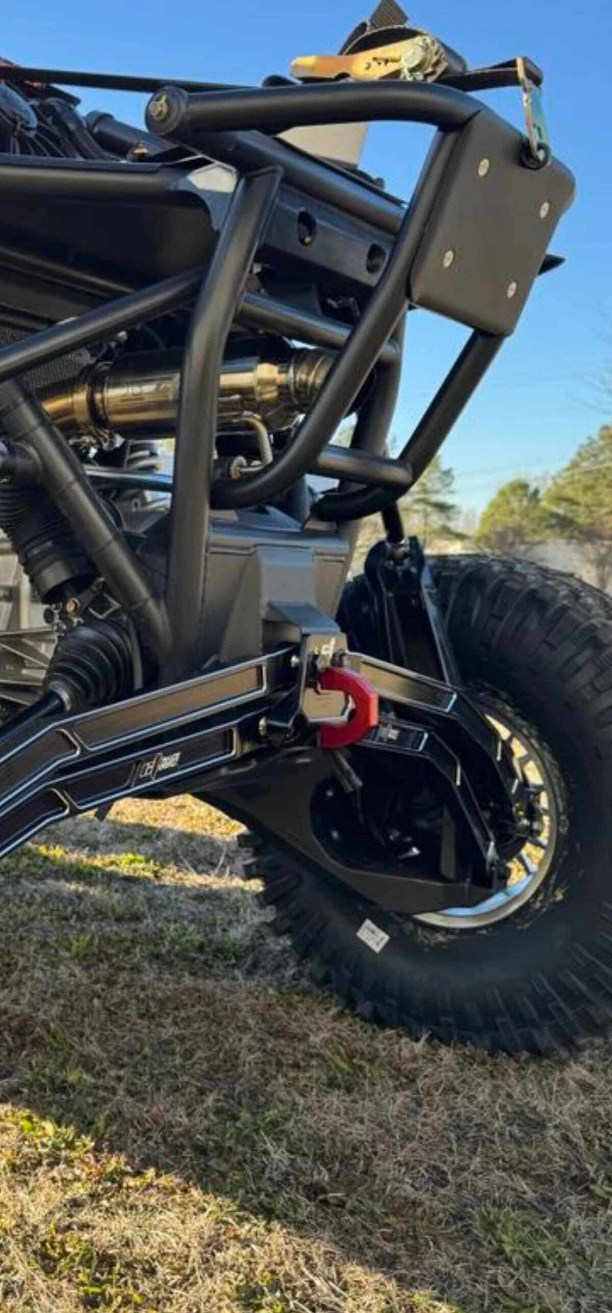 CT Race Worx Can-Am Maverick R Tow Plate