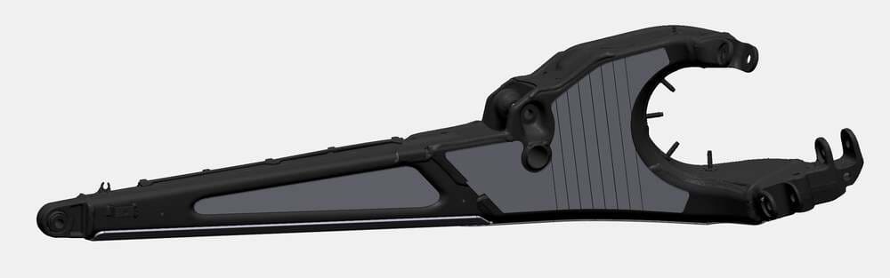 CT Race Worx Can-Am Maverick R Weld On Trailing Arm Gusset Kit