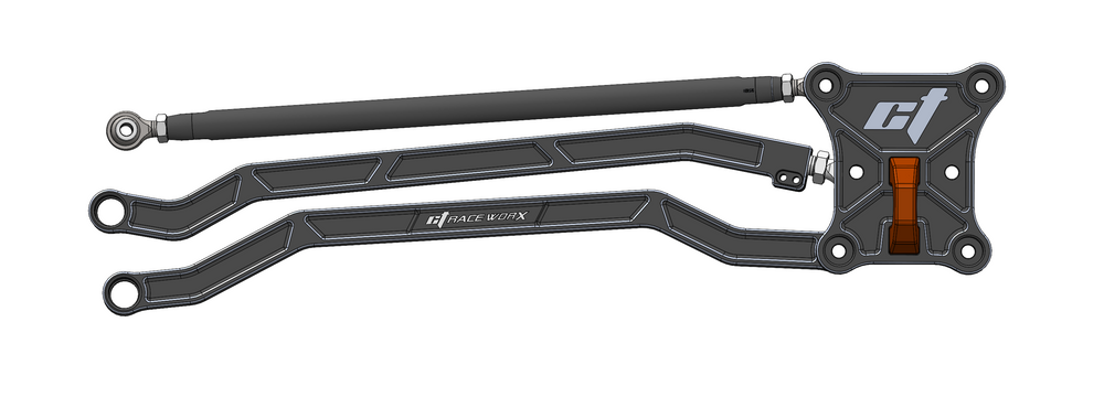 CT Race Worx Can-Am Maverick X3 72" Tier 1 High Clearance Radius Rods