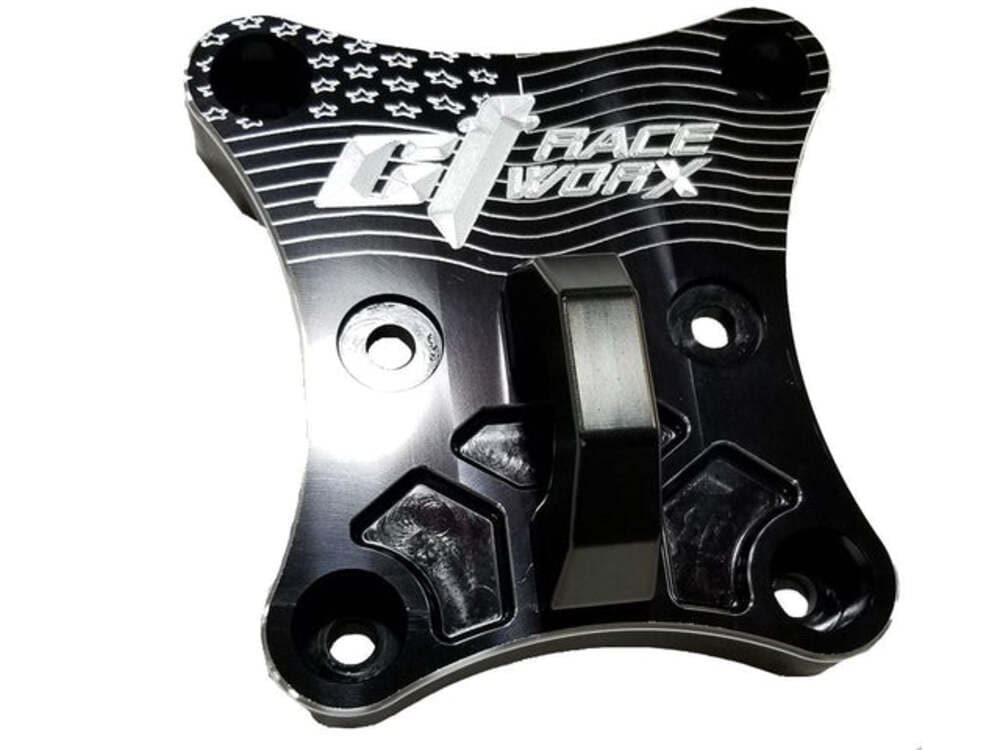 CT Race Worx Can-Am Maverick X3 Billet Proof Radius Rod Plate w/ Tow Ring