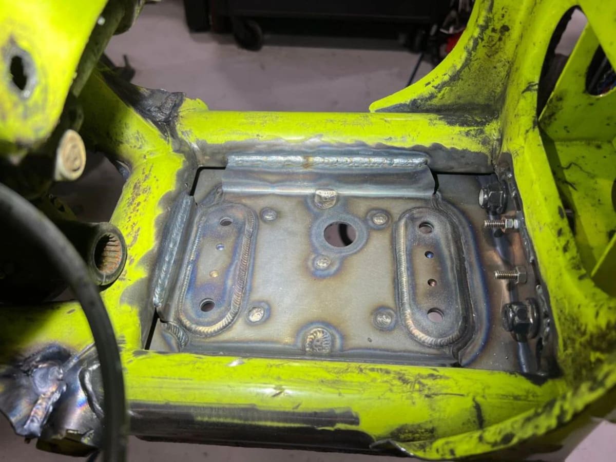 CT Race Worx Can-Am Maverick X3 Chromoly Front Differential Tray