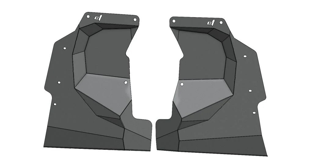 CT Race Worx Can-Am Maverick X3 Wheel Well Liners