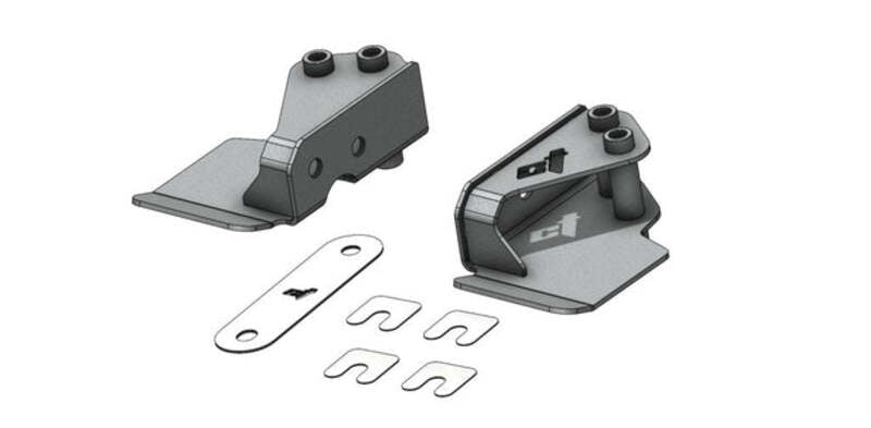 CT Race Worx Polaris RZR Pro R Differential Brackets