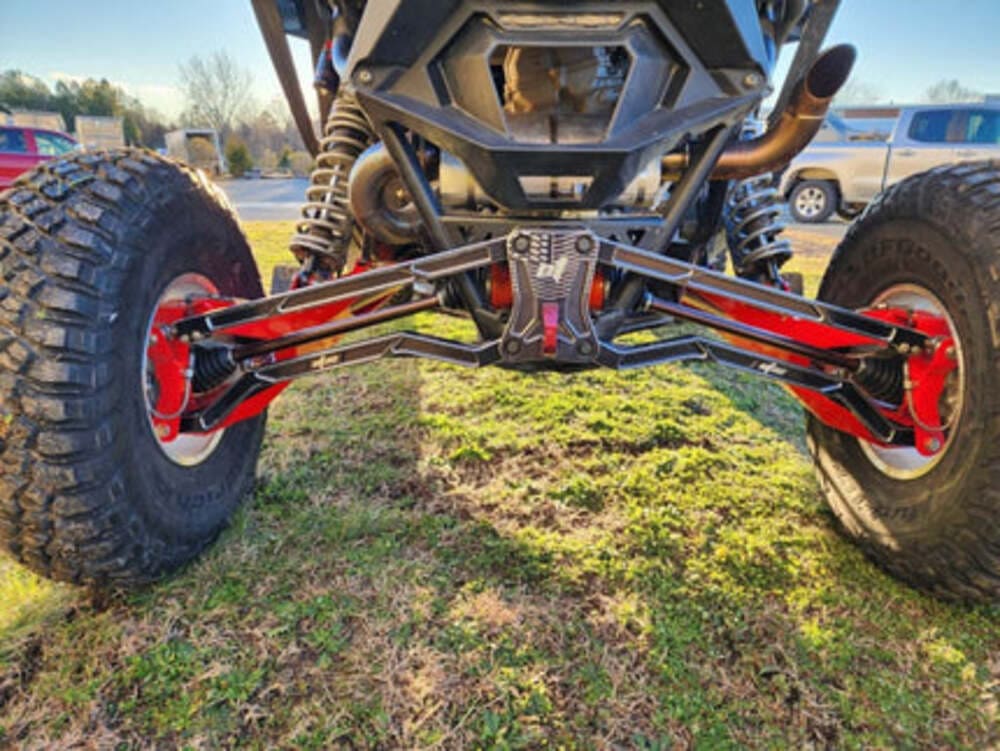 CT Race Worx Polaris RZR Pro R/Turbo R Billet Radius Rod Plate with Tow Ring