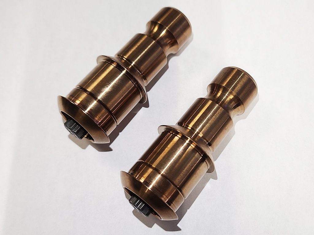 CT Race Worx Polaris RZR Pro R/Turbo R Upper Spindle Pin - Pair